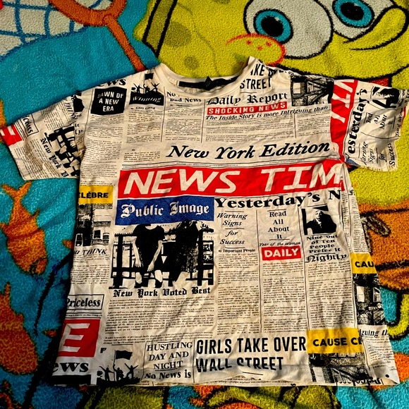 News Short Sleeve T-Shirt - Picture 1 of 2